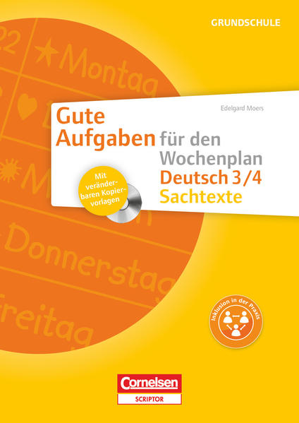 Gute Aufgaben für den Wochenplan - Deutsch