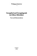 Georgslied und Georgslegende im frühen Mittelalter