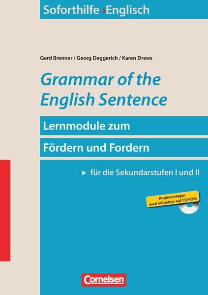 Soforthilfe - Englisch / Grammar of the English Sentence