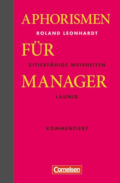Wirtschaftsgeschenkbuch / Aphorismen für Manager