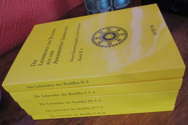 Die Lehrreden des Buddha aus der Angereihten Sammlung. Anguttara- Nikaya.