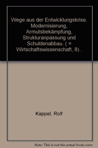 Wege aus der Entwicklungskrise