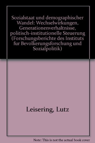 Sozialstaat und demographischer Wandel