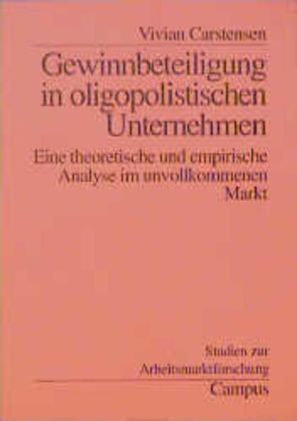 Gewinnbeteiligung in oligopolistischen Unternehmen