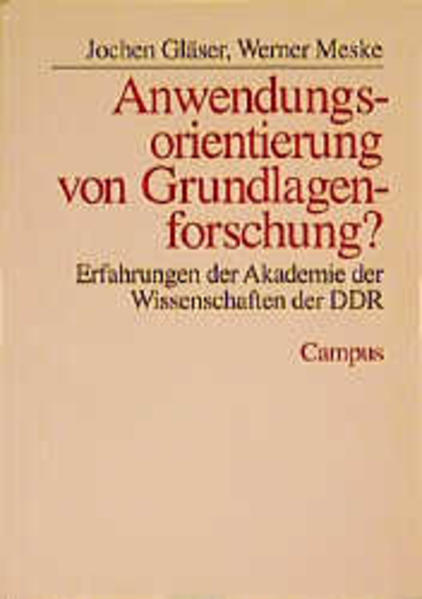 Anwendungsorientierung von Grundlagenforschung?