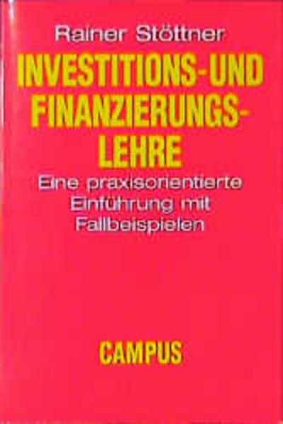 Investitions- und Finanzierungslehre