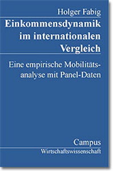 Einkommensdynamik im internationalen Vergleich
