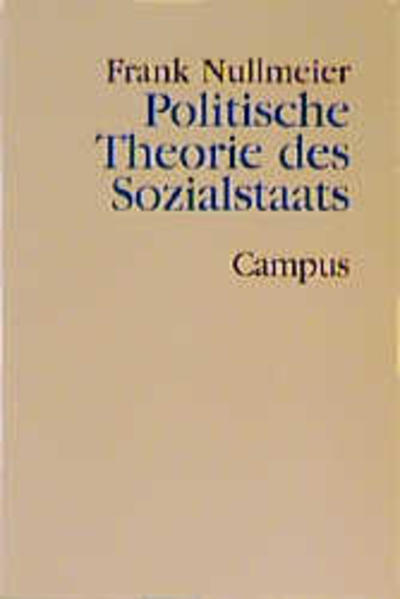 Politische Theorie des Sozialstaats