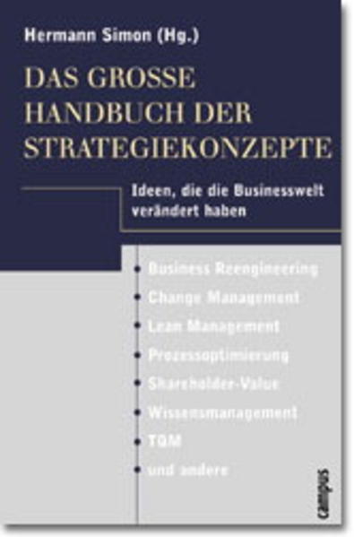 Das große Handbuch der Strategiekonzepte