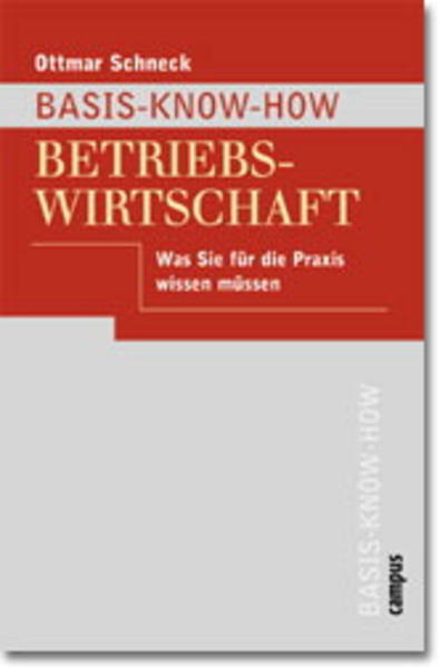 Basis-Know-how Betriebswirtschaft