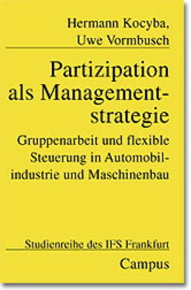 Partizipation als Managementstrategie