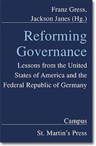 Reforming Governance