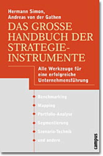 Das große Handbuch der Strategieinstrumente