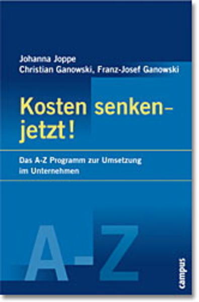 Kosten senken - jetzt!
