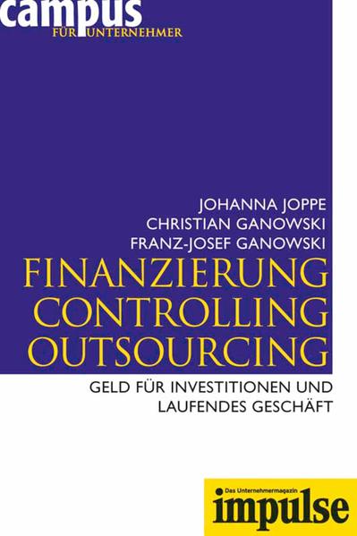 Finanzierung, Controlling, Outsourcing