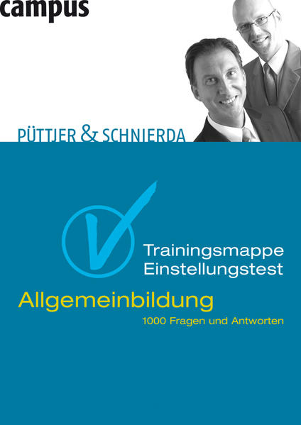 Trainingsmappe Einstellungstest Allgemeinbildung