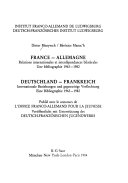 Une bibliography 1963 - 1982