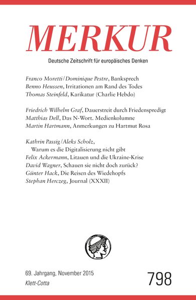 MERKUR Deutsche Zeitschrift für europäisches Denken