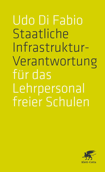 Staatliche Infrastruktur-Verantwortung für das Lehrpersonal freier Schulen
