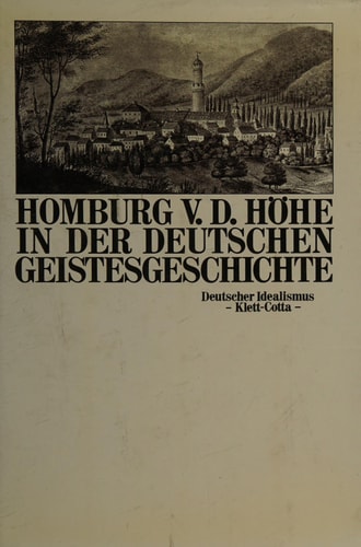 Homburg vor der Höhe in der deutschen Geistesgeschichte