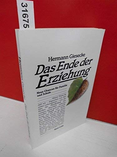 Das Ende der Erziehung
