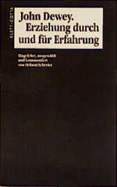 Erziehung durch und für Erfahrung