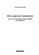 Die Logik der Andersheit