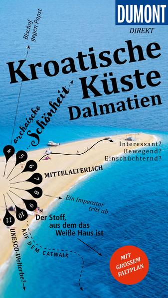 DUMONT direkt Reiseführer E-Book Kroatische Küste, Dalmatien