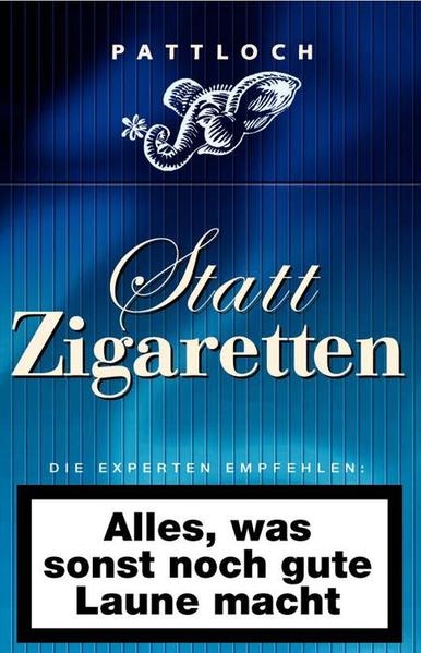 Statt Zigaretten (blaue Schachtel)