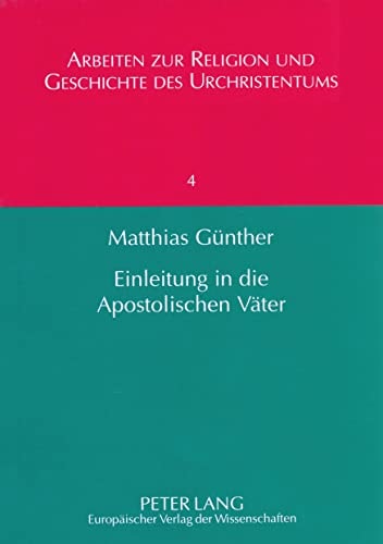 Einleitung in die Apostolischen Väter