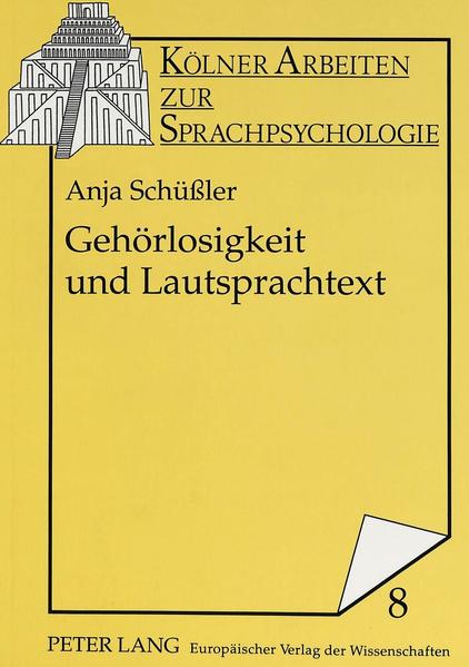 Gehörlosigkeit und Lautsprachtext