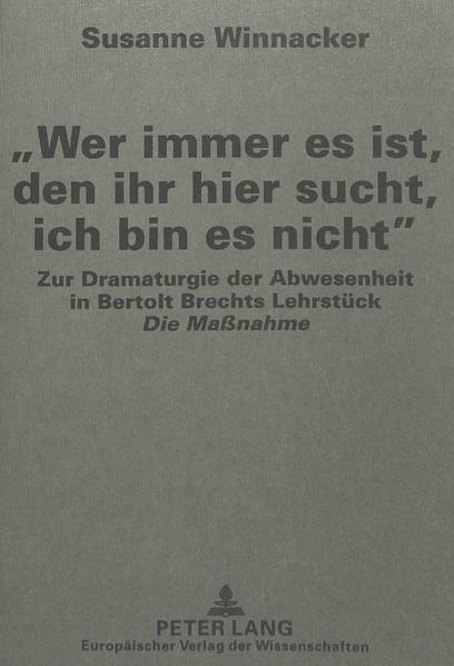 «Wer immer es ist, den ihr hier sucht, ich bin es nicht»