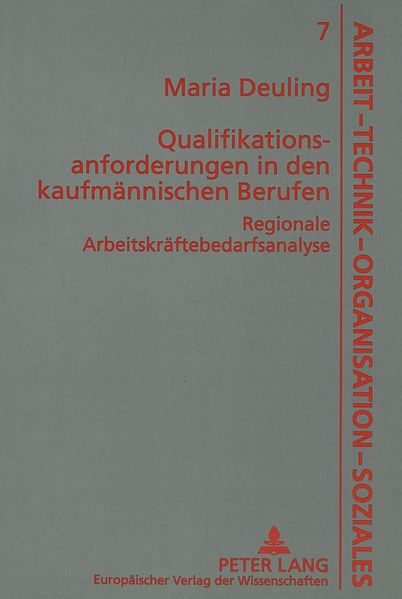 Qualifikationsanforderungen in den kaufmännischen Berufen