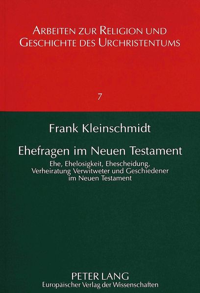 Ehefragen im Neuen Testament
