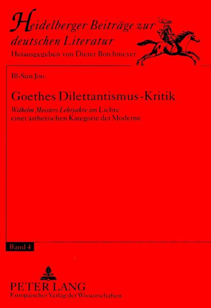 Goethes Dilettantismus-Kritik