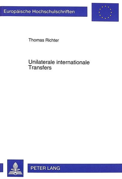 Unilaterale internationale Transfers