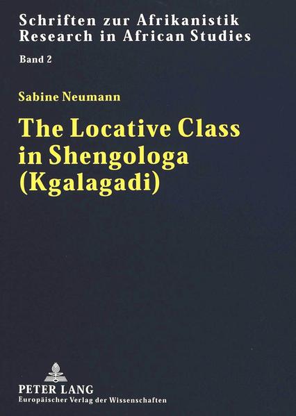 The Locative Class in Shengologa (Kgalagadi)