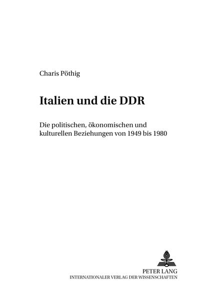 Italien und die DDR
