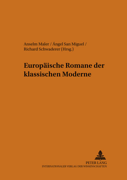 Europäische Romane der klassischen Moderne