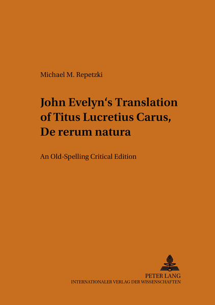 John Evelyn’s Translation of Titus Lucretius Carus- «De rerum natura»