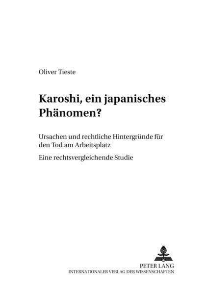 Karôshi, ein japanisches Phänomen?