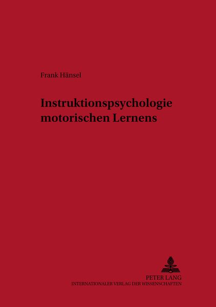 Instruktionspsychologie motorischen Lernens
