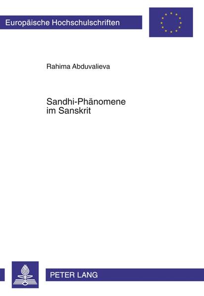 Sandhi-Phänomene im Sanskrit