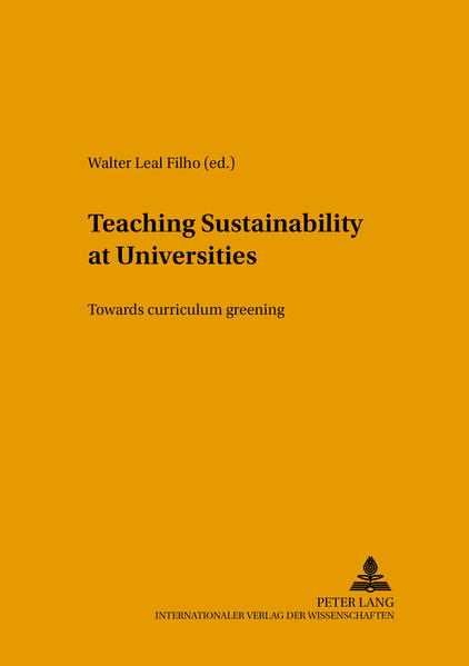 Teaching Sustainability at Universities