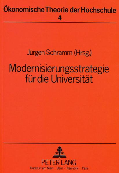 Modernisierungsstrategie für die Universität