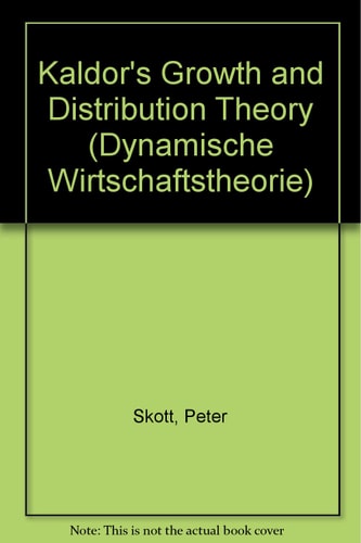Kaldor's Growth And Distribution Theory