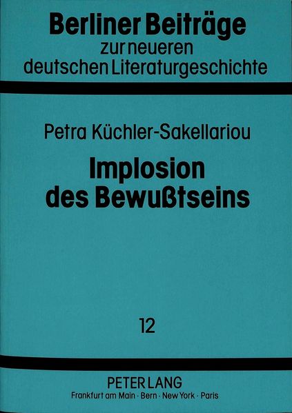 Implosion des Bewußtseins