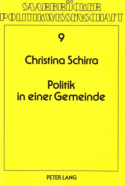 Politik in einer Gemeinde