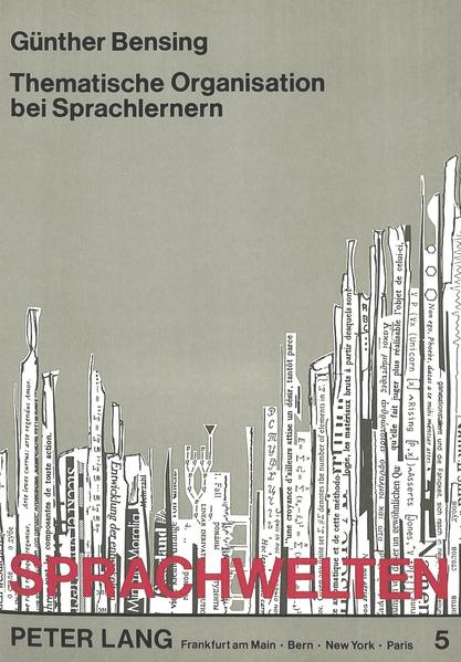 Thematische Organisation bei Sprachlernern