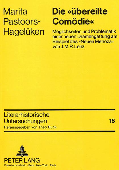 Die «übereilte Comödie»